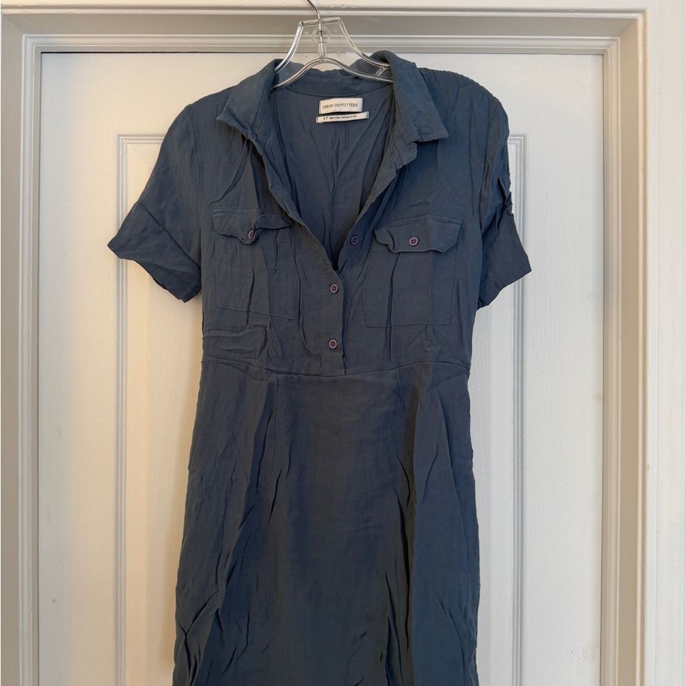 Urban Outfitters Slate Blue Top